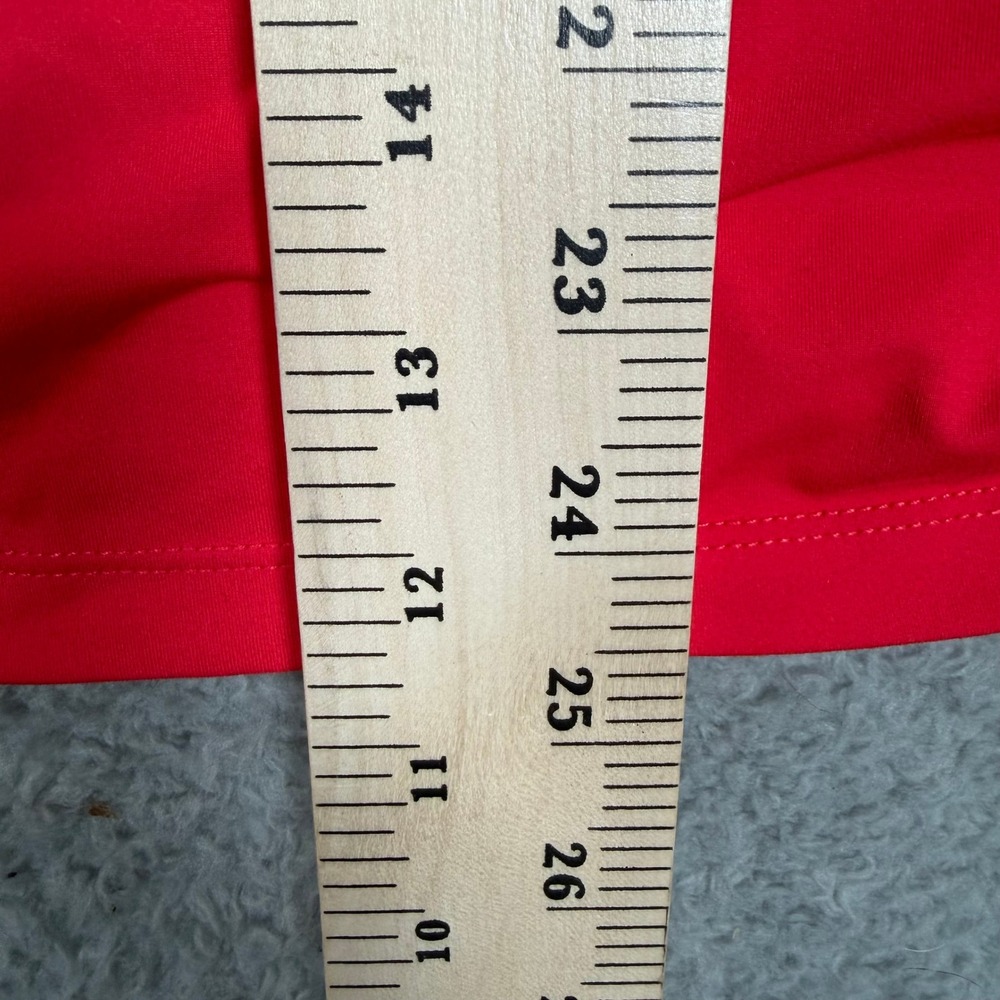 REI Womens Red/Orange Ruched Racerback Athletic Tank Top Size 16 Hiking Active - Picture 8 of 11